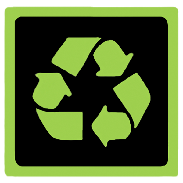 An eco-friendly symbol