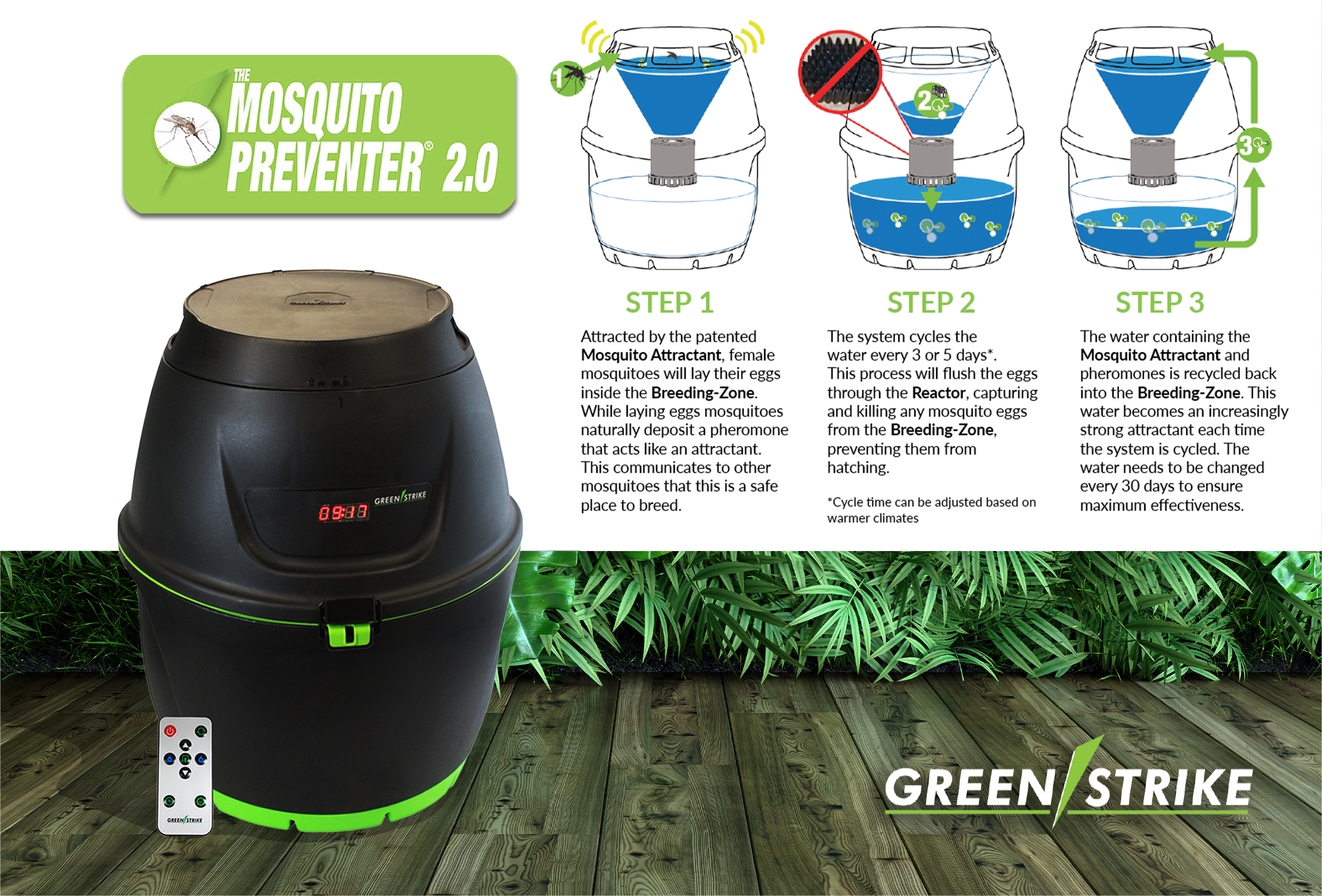 Greenstrike 3LD Mosquito Solution