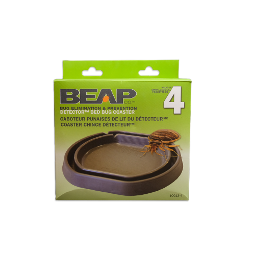 Bed Bug Coaster Trap “The Detector” 4-Pack